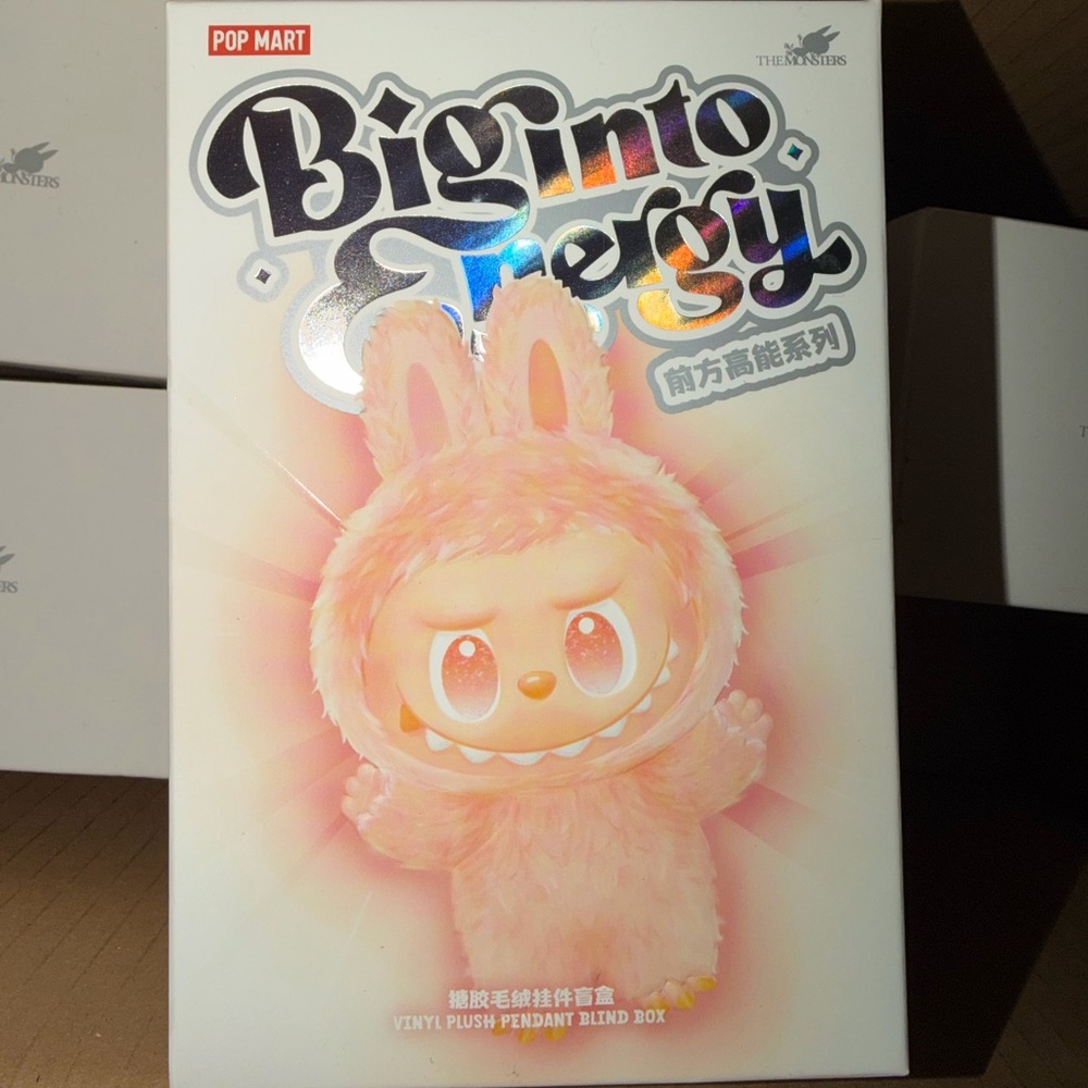 Pop Mart Big Into Energy Vinyl Plush Pendant "Serenity"